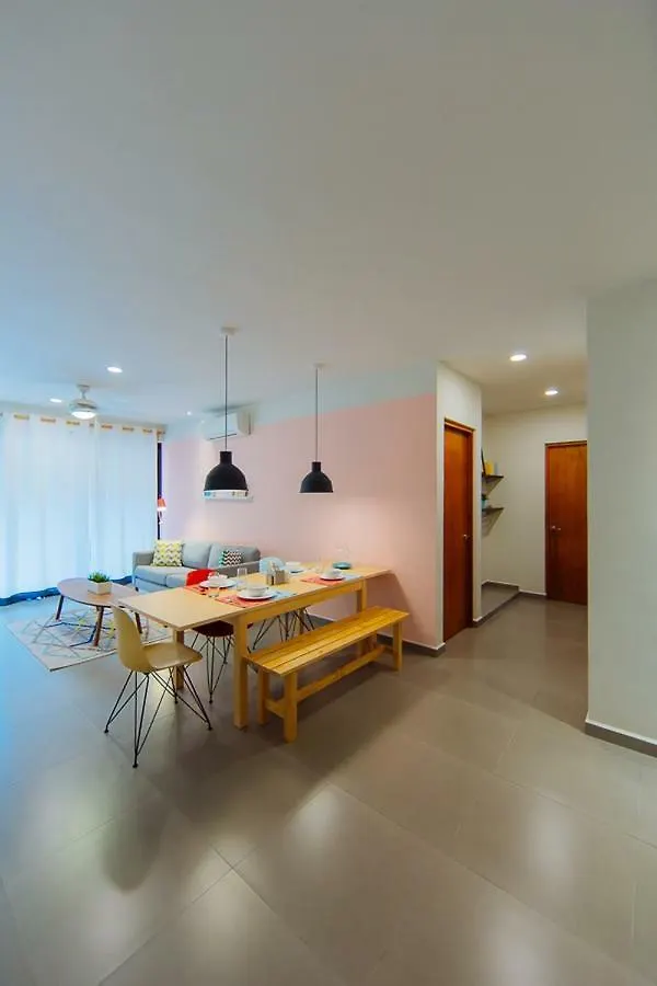 Sweet 2Br Condo Walking Distance To Everywhere By Happy Address 0*, Playa del Carmen Meksika